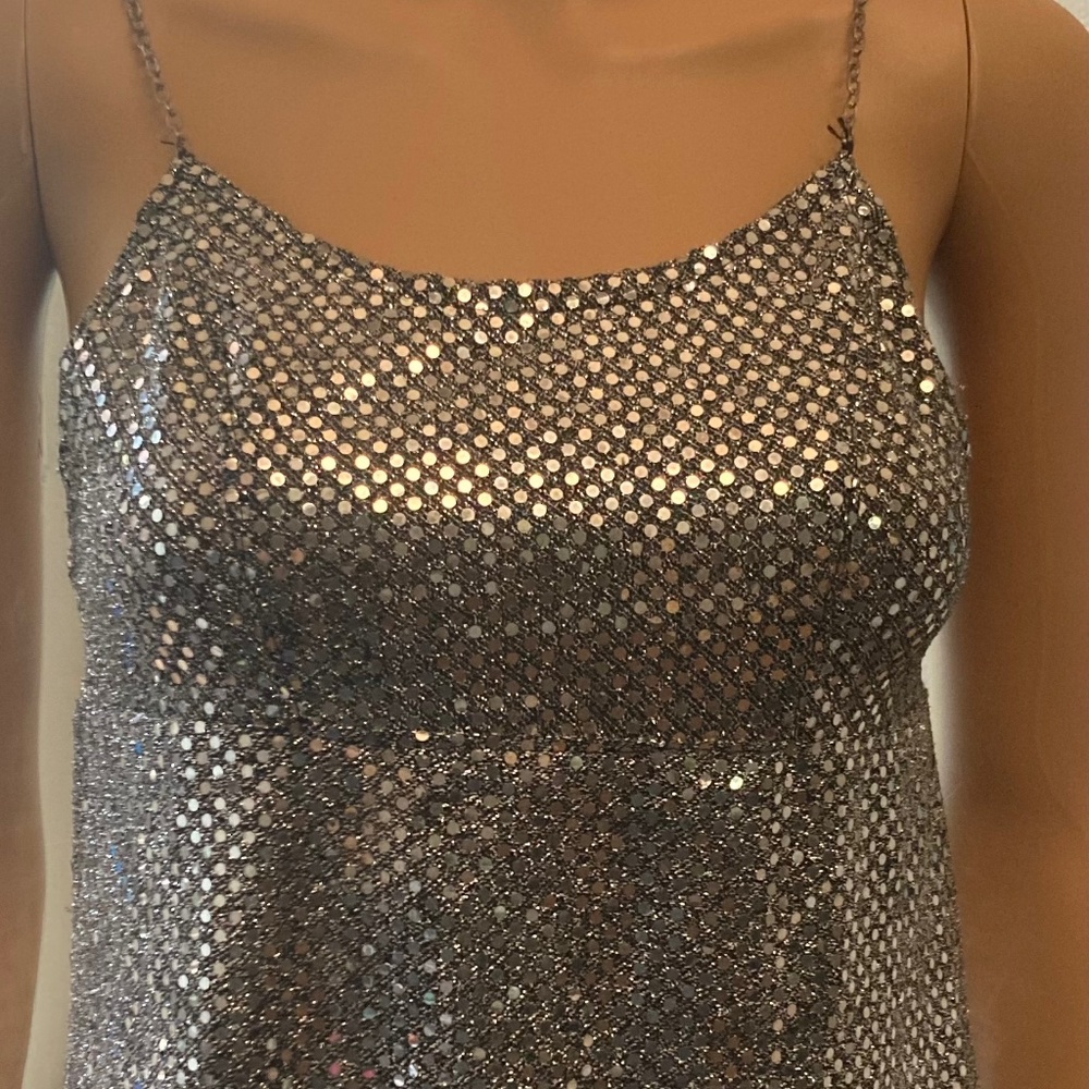 RED BALLS SHIMMERING TOP/ DRESS
